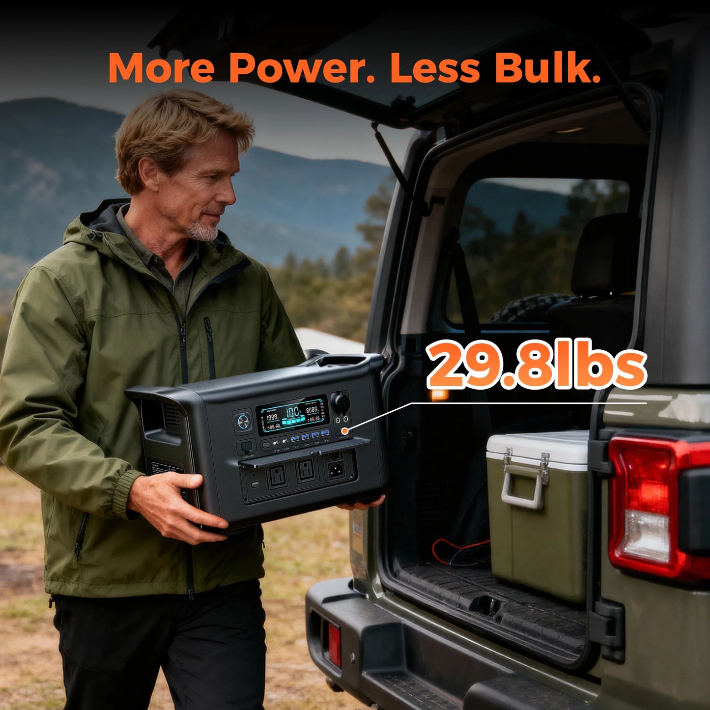 캠핑용품 300W 500W 1000W 2000W Portable Power Station Generator Camping Lifepo4 Battery 220V AC Outlets for Home Tents Outdoor