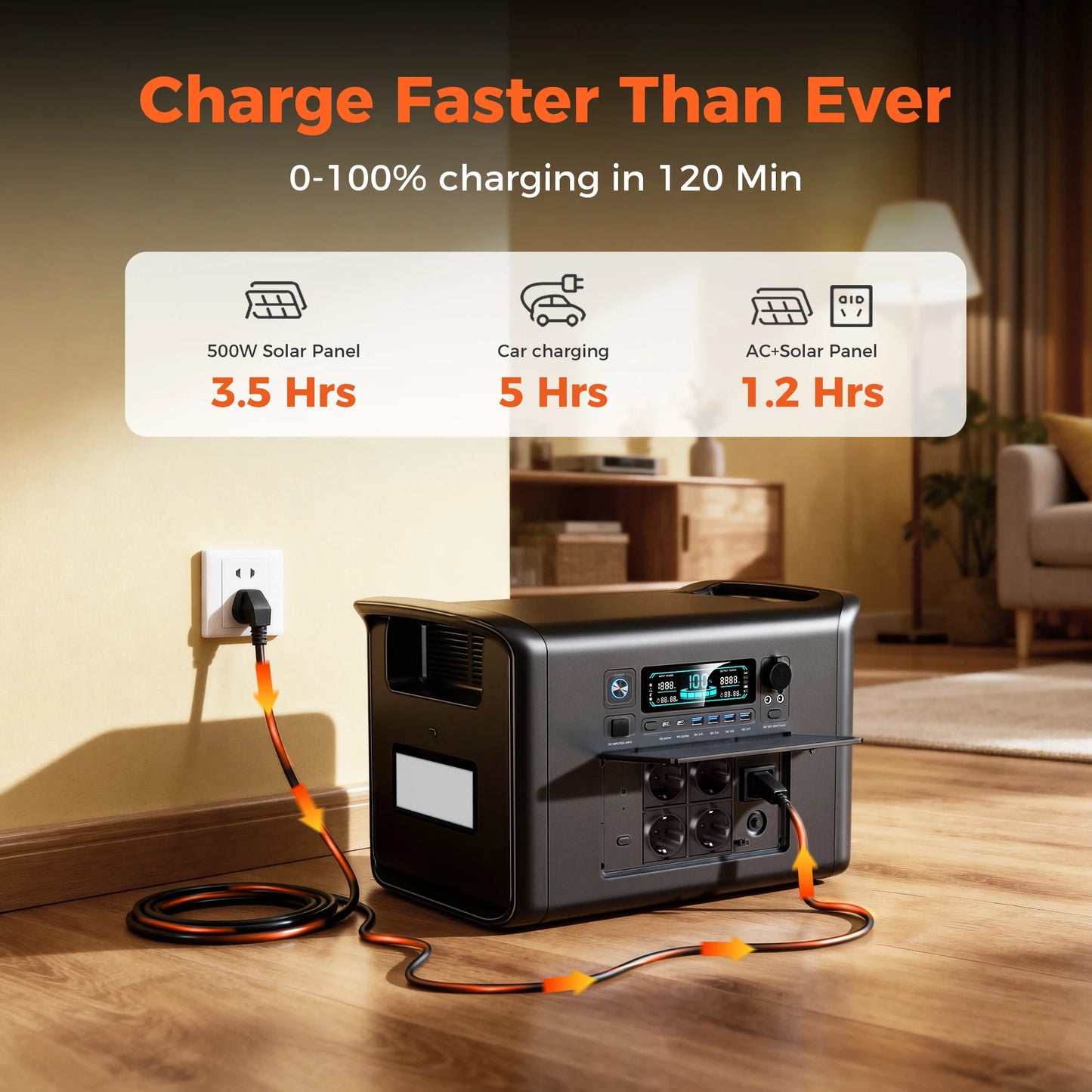 캠핑용품 300W 500W 1000W 2000W Portable Power Station Generator Camping Lifepo4 Battery 220V AC Outlets for Home Tents Outdoor