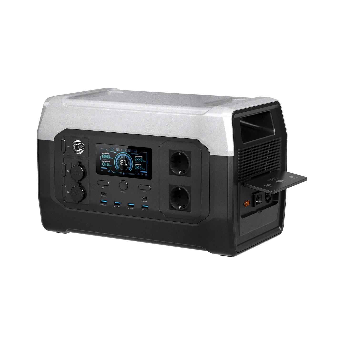 캠핑용품 300W 500W 1000W 2000W Portable Power Station Generator Camping Lifepo4 Battery 220V AC Outlets for Home Tents Outdoor